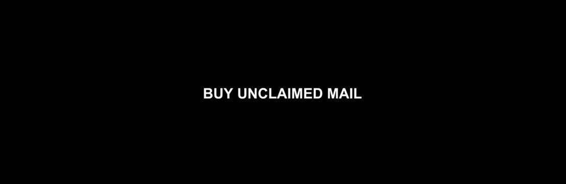 Buy Unclaimed Mail