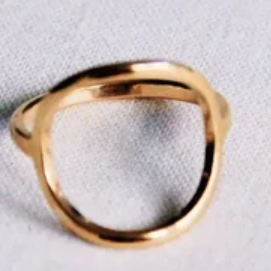 Open Round   Gold Ring